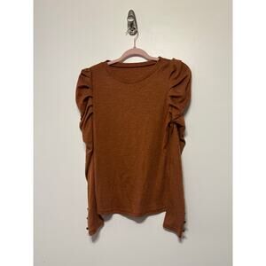 Shein Puff Sleeve Top Size Medium